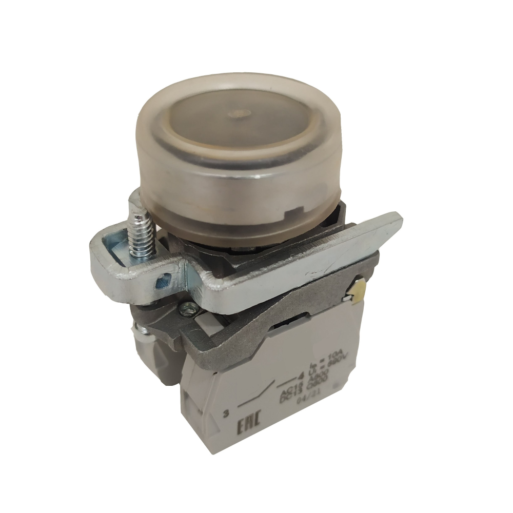 Кнопка КМЕ4210мС-черный-1но+0нз-цилиндр-IP65-КЭАЗ, 14 шт