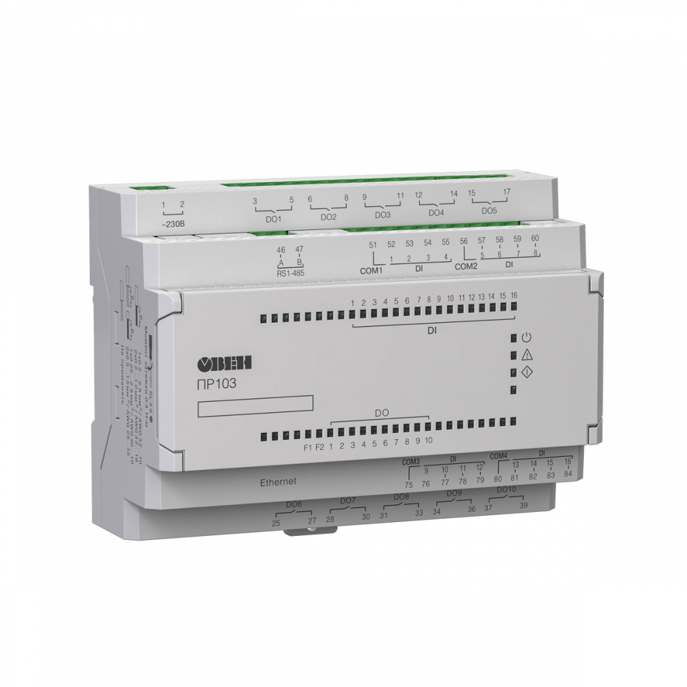 ПР103 программируемое реле с Ethernet
