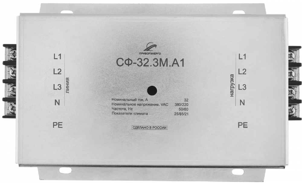 Фильтр сетевых помех СФ-32.3М.А1