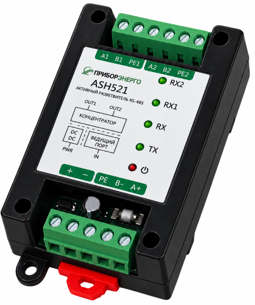Активный разветвитель RS-485 ASH521