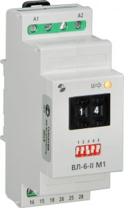 Реле времени ВЛ-6-III M1 0,1с…999ч, 24…220В 50Гц/пост, задержка на включение и отключение, циклическое, трехразрядный переключатель установки временного интервала, ток контактов исполнительного реле 5А, 2п, УХЛ4