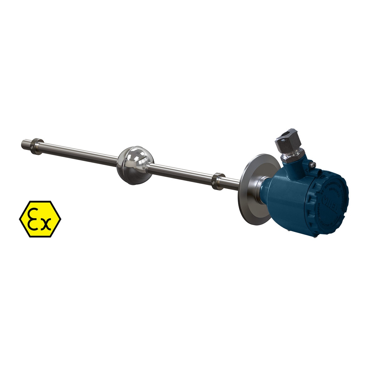 ПДУ-RS.CL-Exd присоединение CLAMP