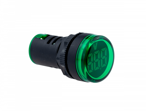 Индикатор напряжения, 5-60V DC, зеленый