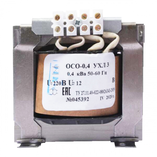 ОСО-0,4 УХЛ3 220/12, IP00, трансформатор