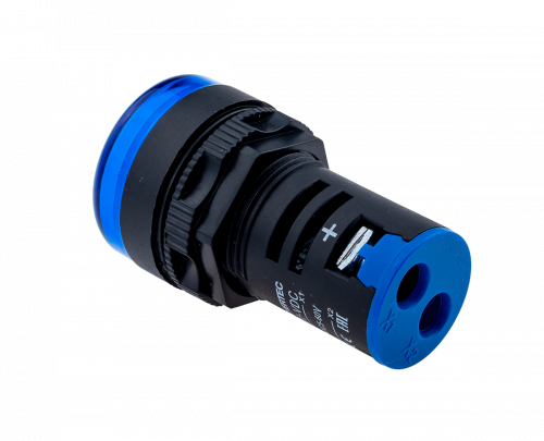 Индикатор напряжения, 5-60V DC, синий