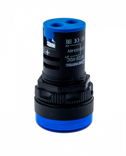 Индикатор напряжения, 5-60V DC, синий